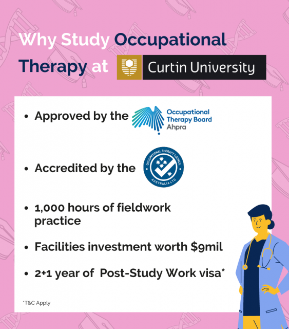 Why Study Occupational Therapy at Curtin University?
